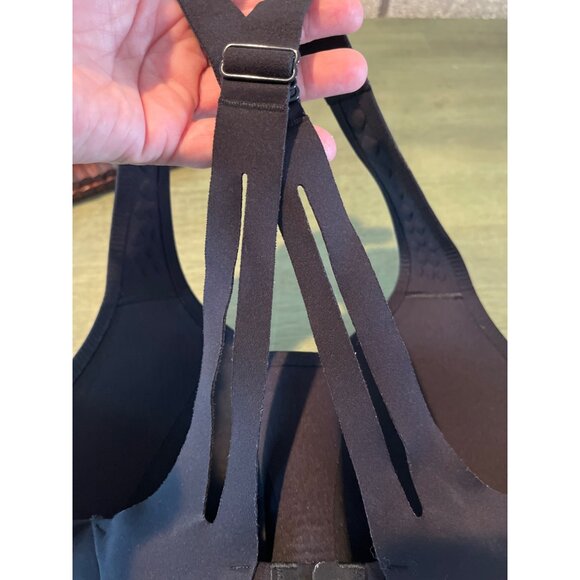 Lululemon Black Medium-Support Bra With Adjustable Racerback Design & Breathable - Picture 4 of 7